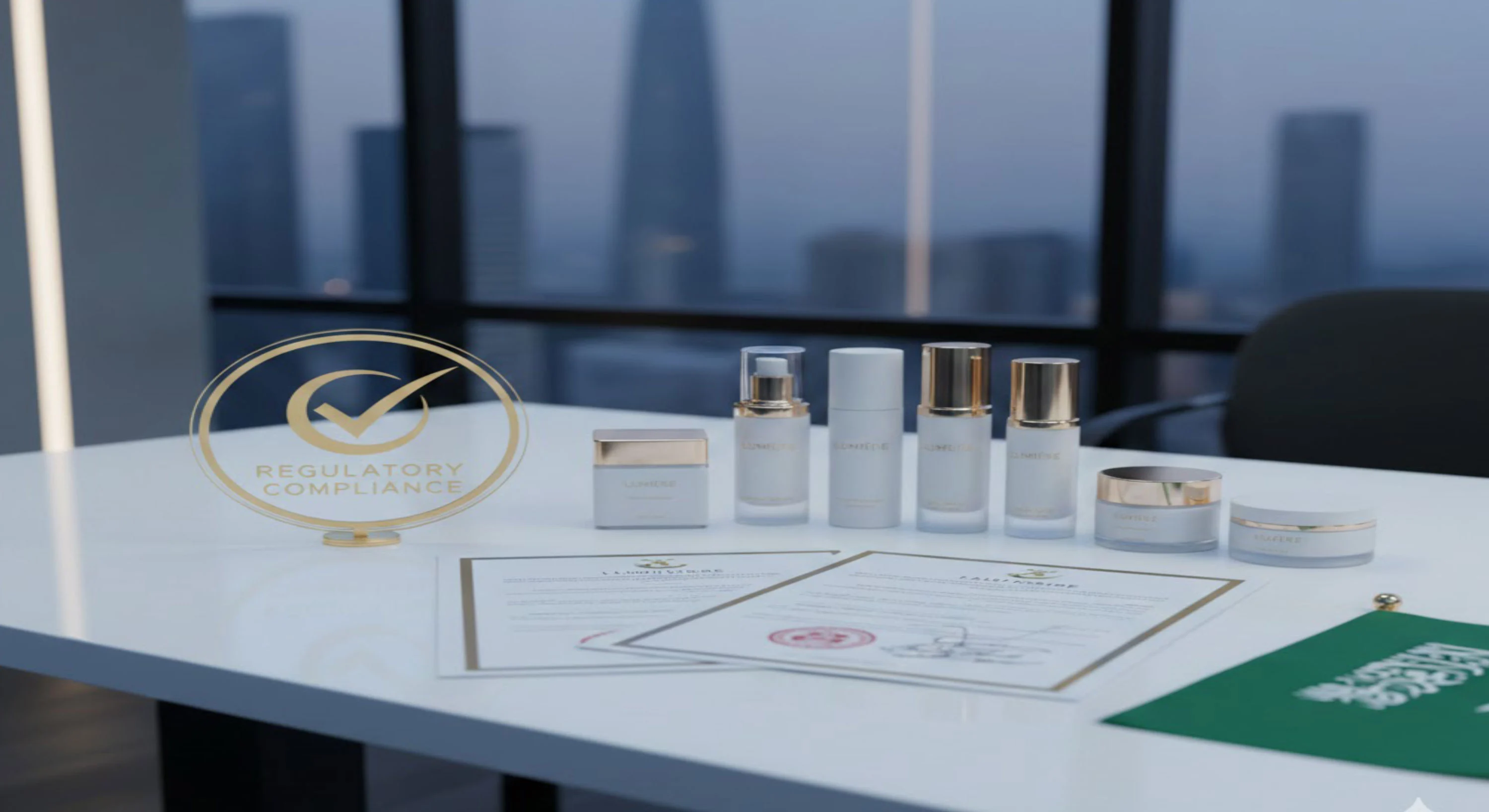 Cosmetic regulatory support Saudi Arabia